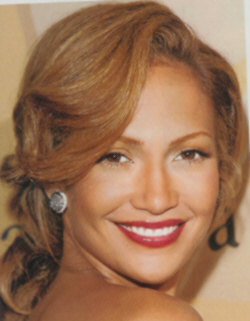 Jennifer Lopez Updos